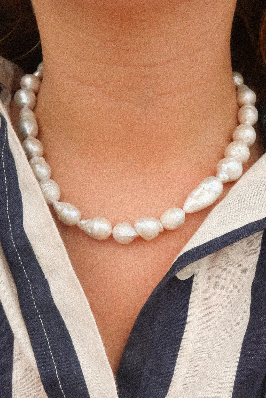 Chunky Pearl Necklace
