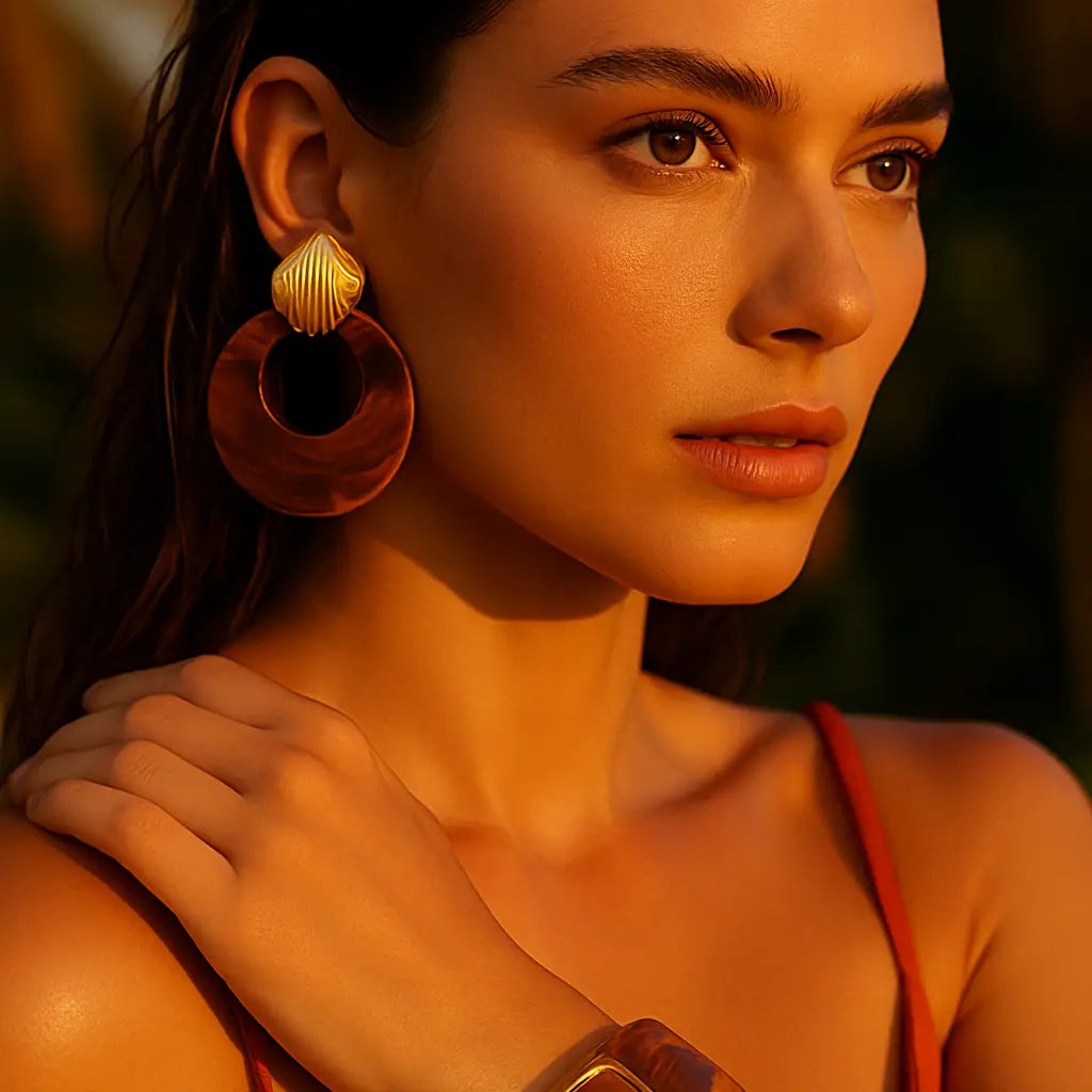 Kenle Shell Earring
