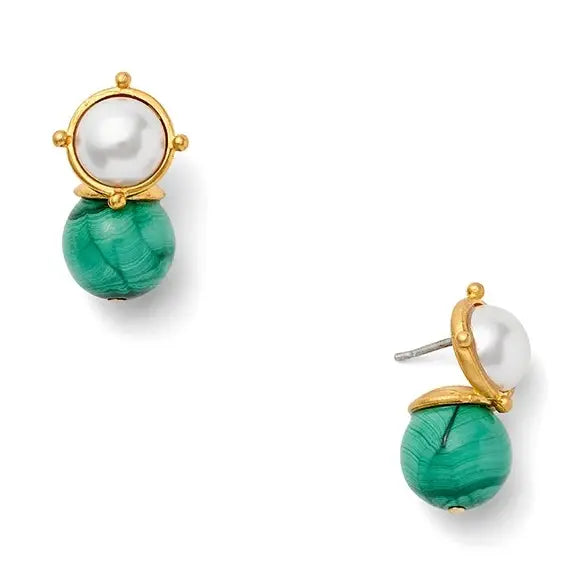 Malachite Lady Earring